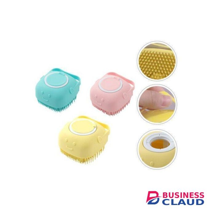 Massage Refillable silicone shampoo brush / scalpper
