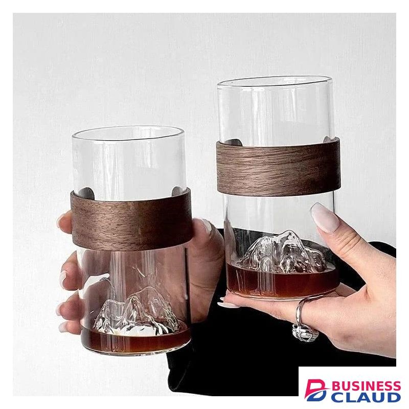 365ml Mountain View Glass Cup for Drinks