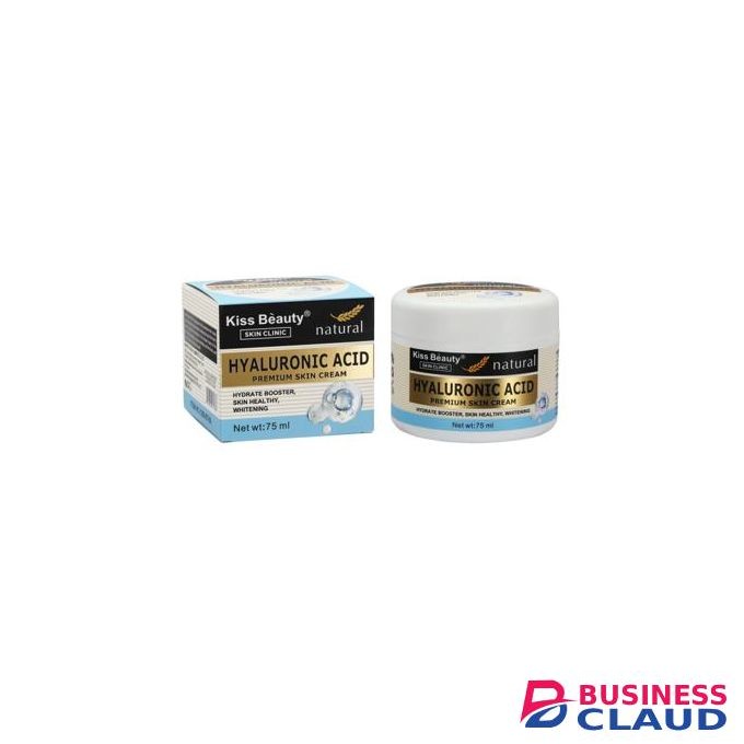 Kiss Beauty Hyaluronic Acid Face Cream - Premium Moisturizer 75ml