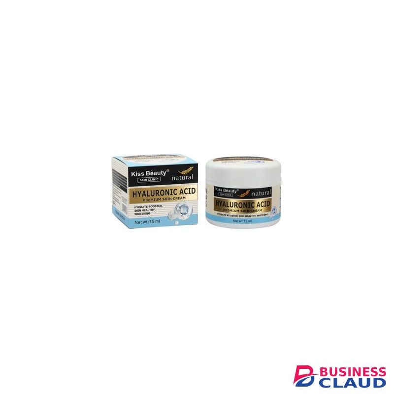 Kiss Beauty Hyaluronic Acid Face Cream - Premium Moisturizer 75ml