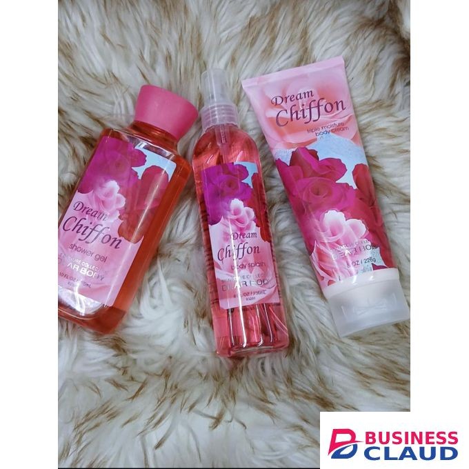 Dear body DREAM CHIFFON 1 shower gel,1 body mist,1 body cream