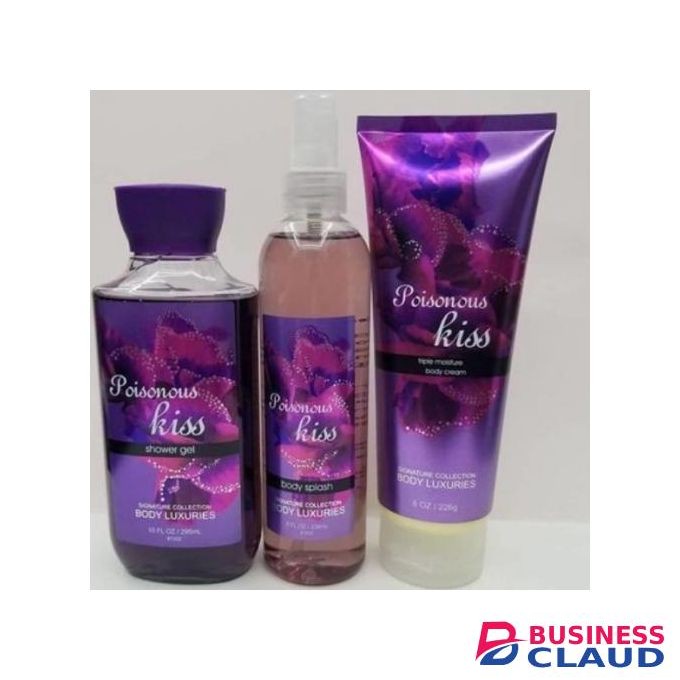 Dear Body Poisonous Kiss Products,3 In 1 Body Set-Splash, Gel & Cream