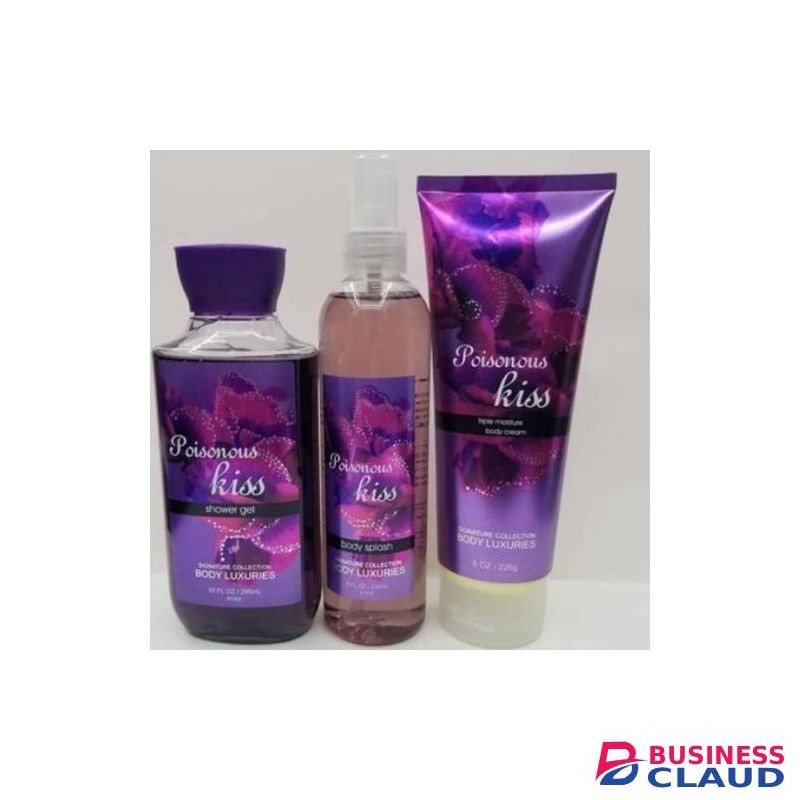 Dear Body Poisonous Kiss Products,3 In 1 Body Set-Splash, Gel & Cream