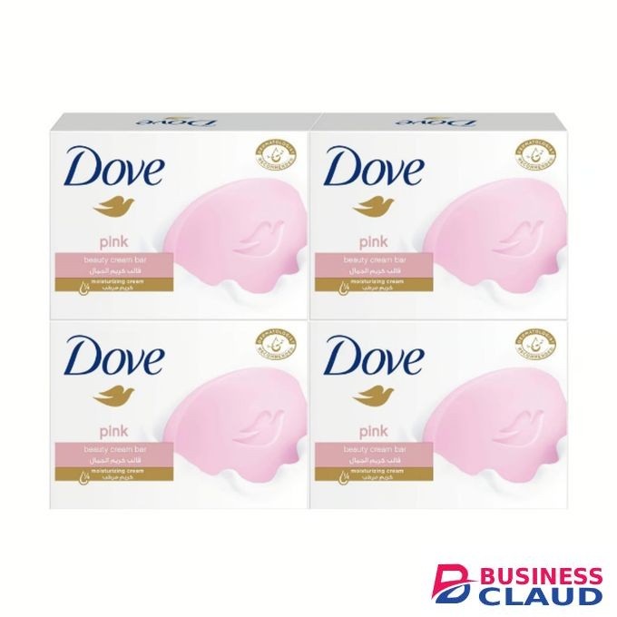 Dove 4Pack Beauty Cream Bar Soap Pink