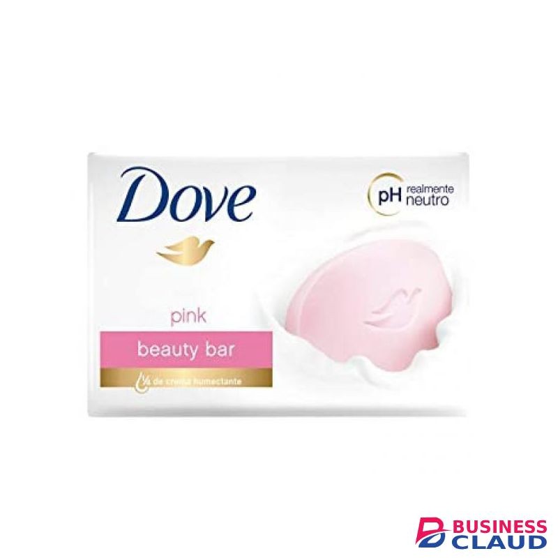 Dove Pink Beauty Bar Soap 135g (4.75oz) 1/4 Moisturizing Cream for Soft, Smooth Skin Delicate Floral Fragrance