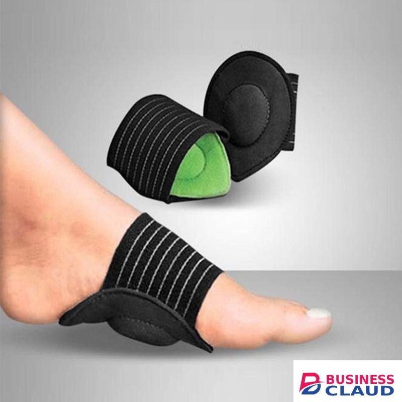4pcs Unisex Sports Running Flat Foot Correction Arch Sleeve Health Monitors