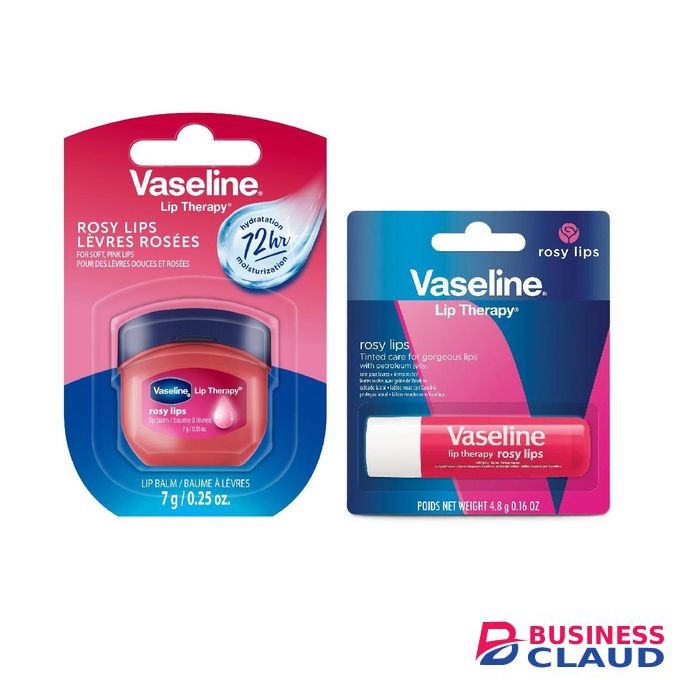 2-in-1 Vaseline lip care set: Vaseline Lip Therapy Lip Balm 7g and Vaseline Lip Therapy 4.8g: