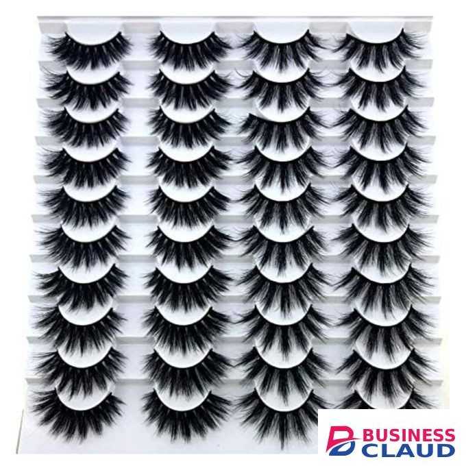 20 Pairs Mink 3D Eyelashes