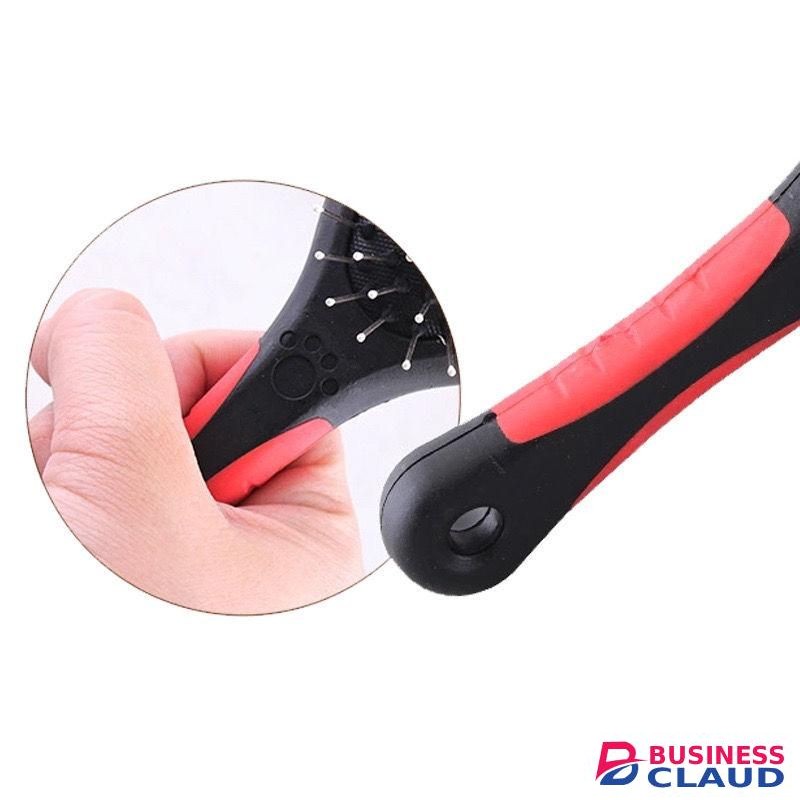2 in 1 cat and dog grooming brush