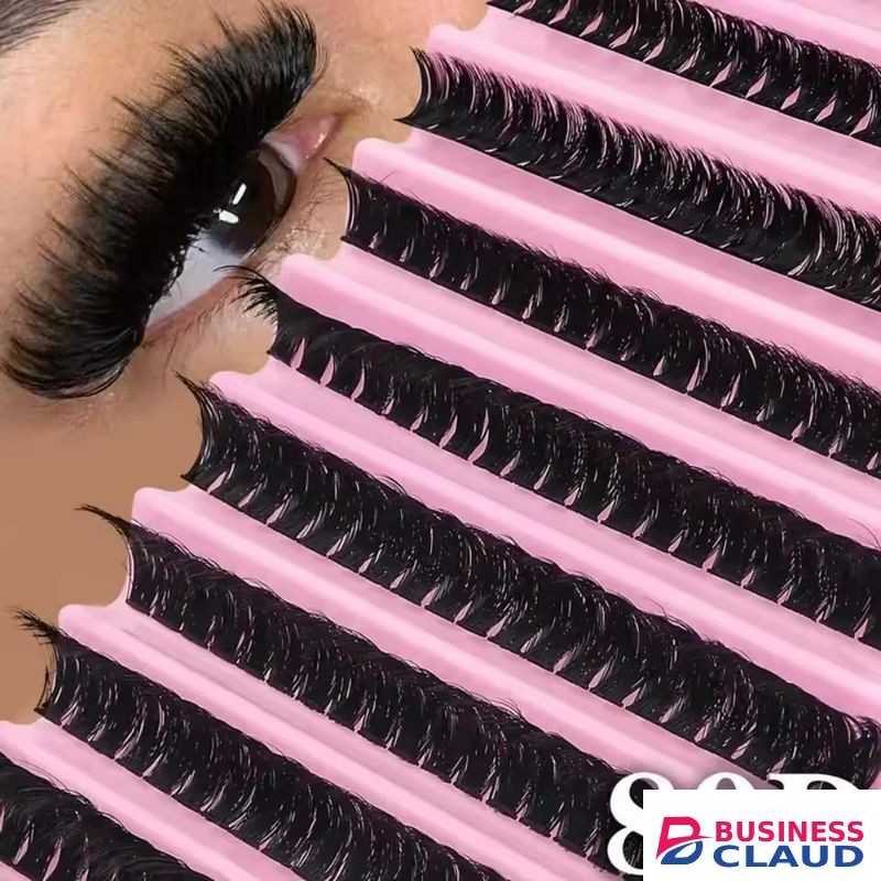Cluster eye lashes