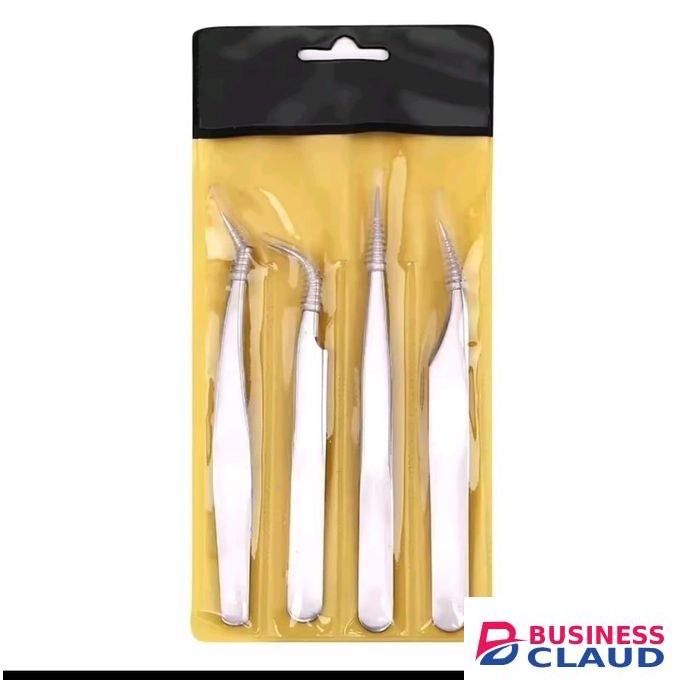 Individual lash tweezer set