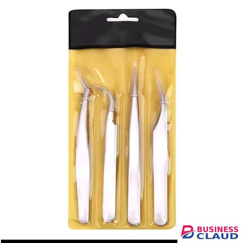 Individual lash tweezer set