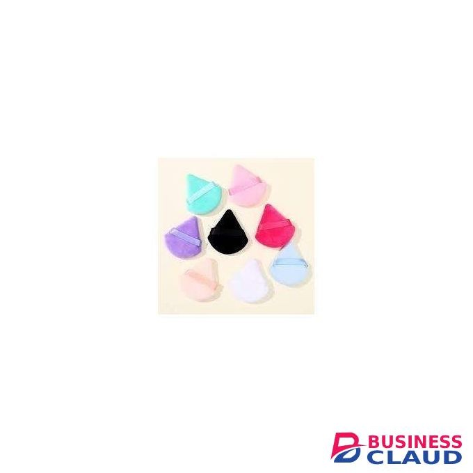 6pcs powder puff triangle make up puffs for loose powder