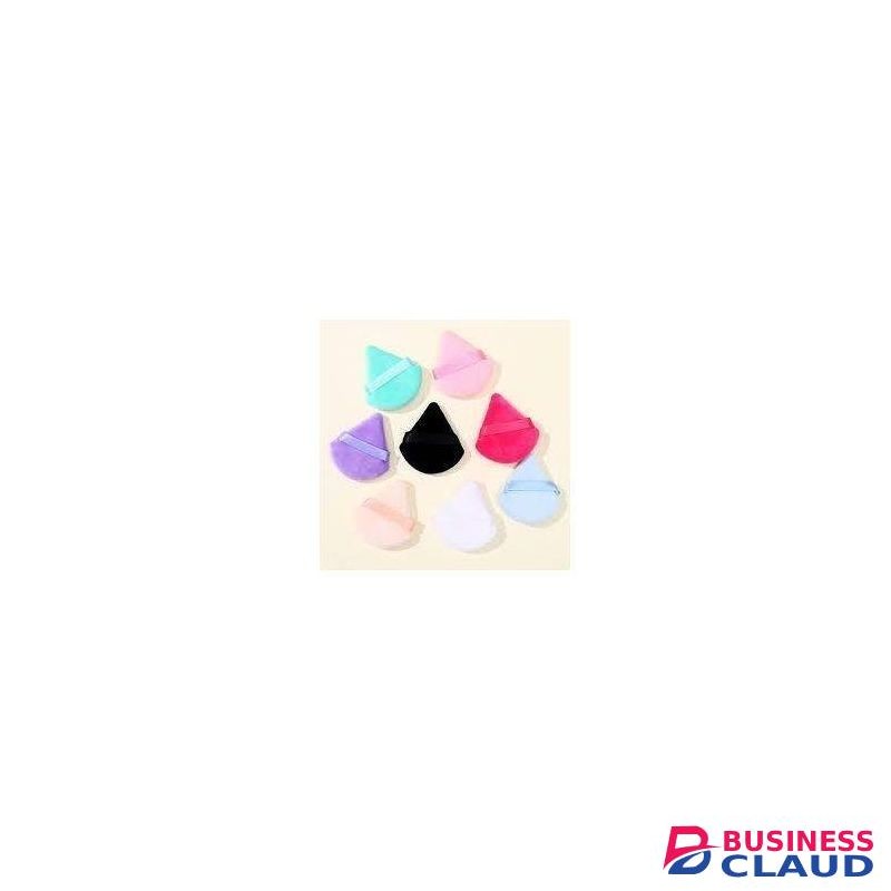 6pcs powder puff triangle make up puffs for loose powder
