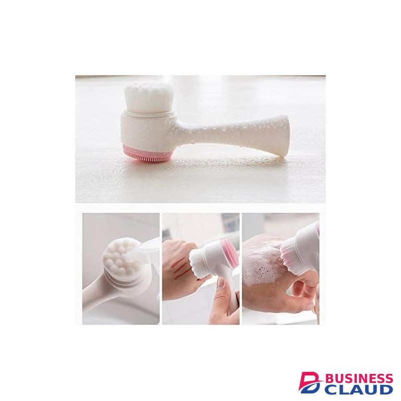 Face Scrubber Brush, Silicone Facial Brush, Face Massager - 2 PIECES