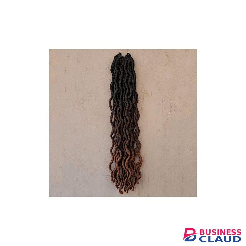 Ladies Crochet Braid wig Brown Curly