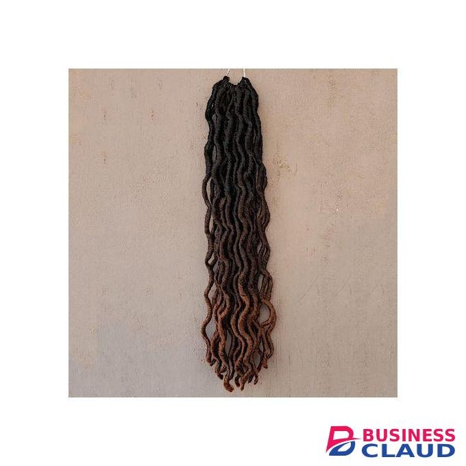 Ladies Crochet Braid wig Brown Curly