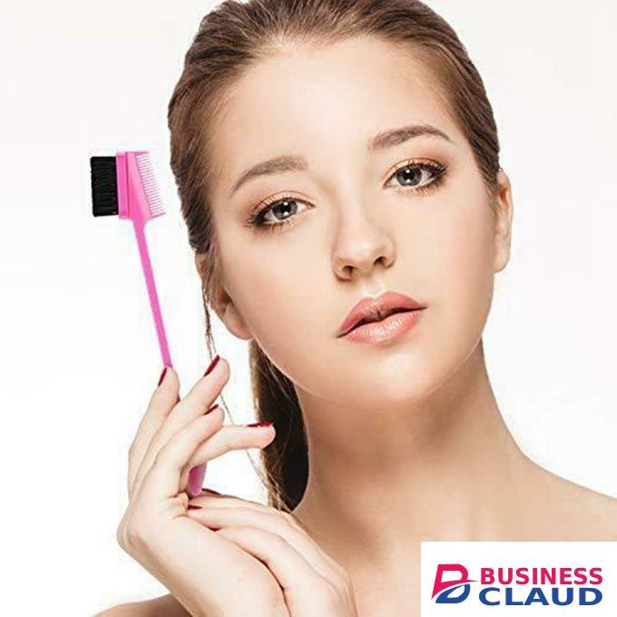 Double Sided Smooth Eyebrow Edge Control Mini Brush