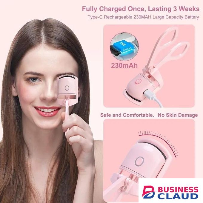 Electric Heated Eyelash Curler Rechargeable