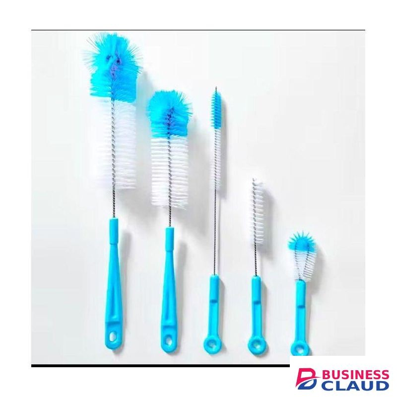 5 Pcs Long Bottle Brush Cleaner