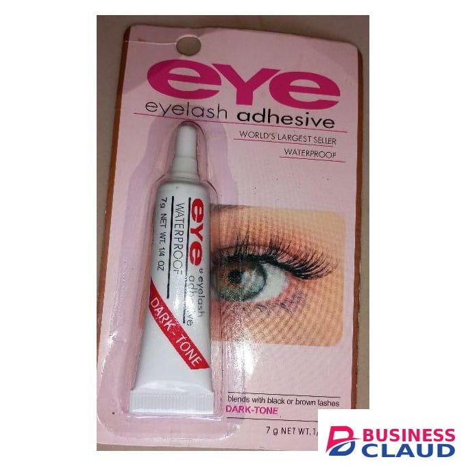 Eye Waterproof Eyelash Adhesive Glue And Skin - Dark Tone