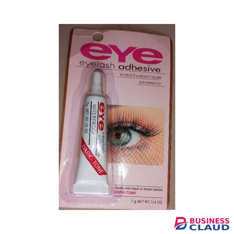 Eye Waterproof Eyelash Adhesive Glue And Skin - Dark Tone