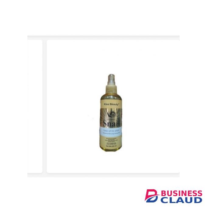 Kiss Beauty Snail Make Up Fix Spray-Setting Spray Long LastingHold-220ml