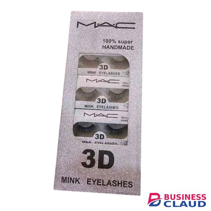 M.A.C 100% Super 3D Mink Eyelashes Packet