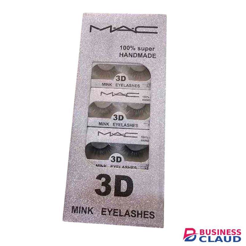 M.A.C 100% Super 3D Mink Eyelashes Packet
