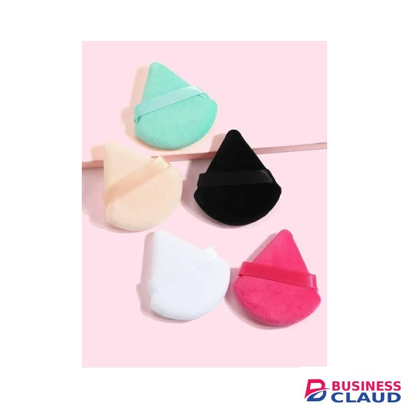 4pcs powder puff + free setting spray