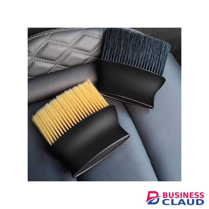 2Pcs Car Cleaning Brush Conditioner Air Outlet Interior Multifunction Cleaning Brush Car Soft Brush Crevice Dust Removal Brush Tools Car Cleaning Brush Conditioner Air Outlet Interior Multifunction Cleaning