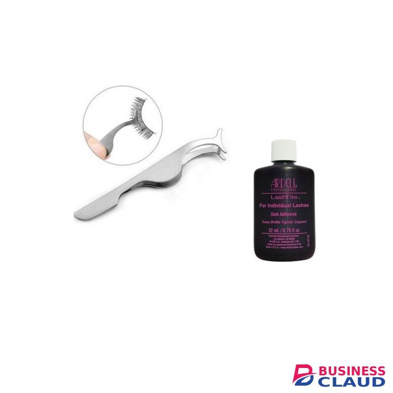 Ardell individual lash glue + lash applicator + free individual lashes