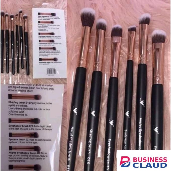 Eyeshadow brushes set Daroge firm brushes+ free eyeshadow palette