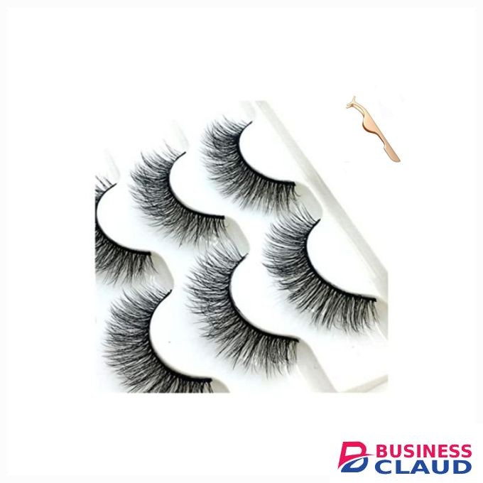 3 Pair Miink eyelashes + an applicator tool