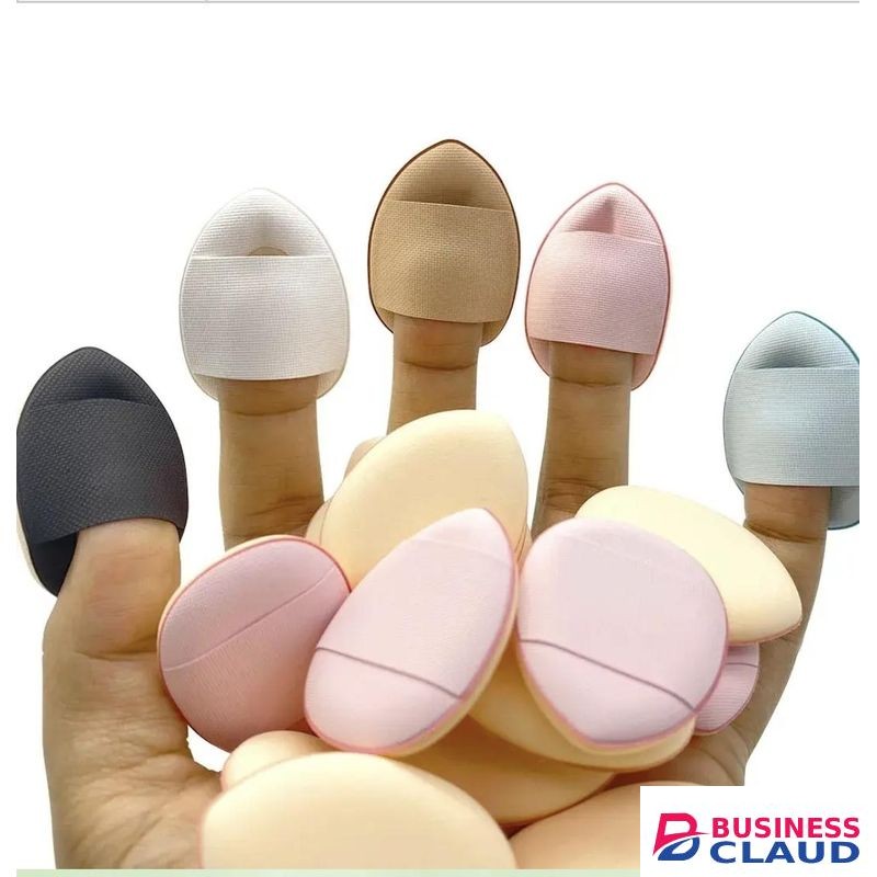 Mini finger powder puff
