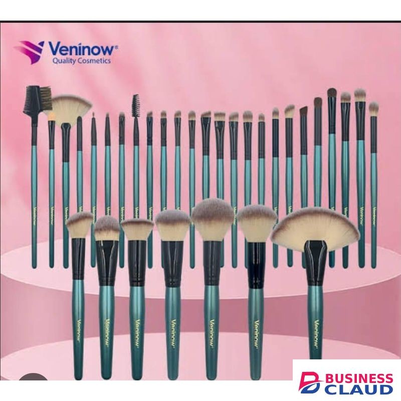 veninow 32 pcs professional make up brushes with a bag
