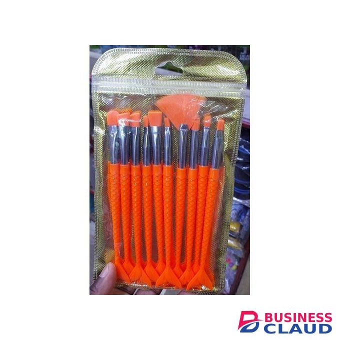 Travel Fantasy Mini Sized Brushes 10 Piece Set