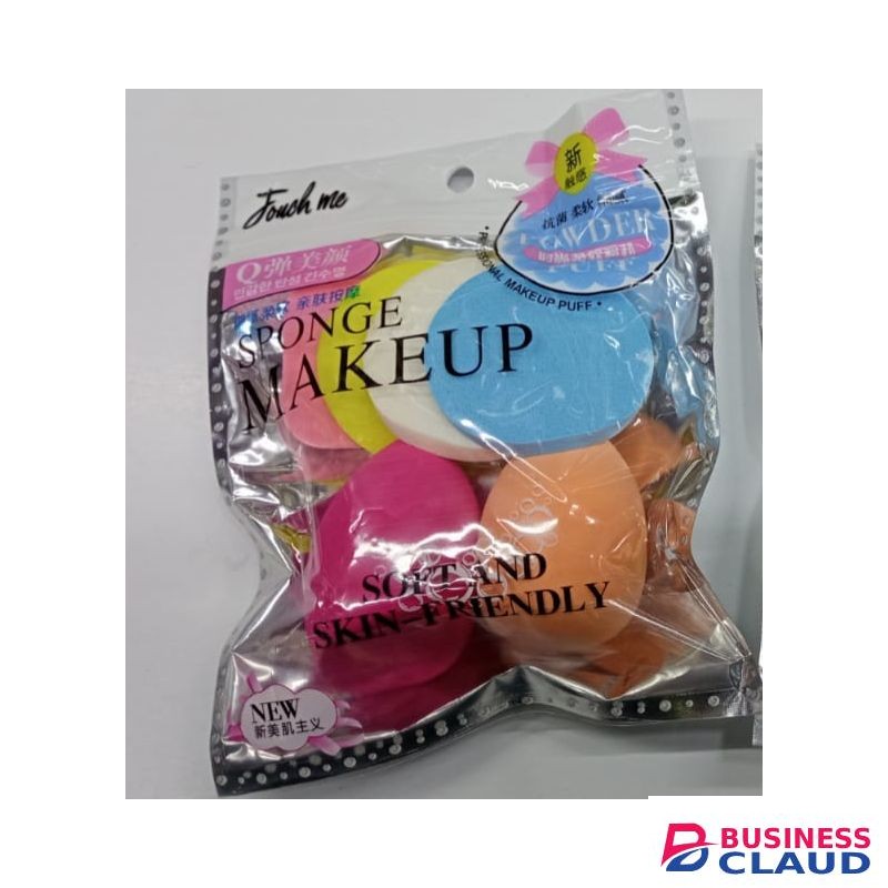 Powder Make Up Puff And A Set Of Soft Make Up Sponges