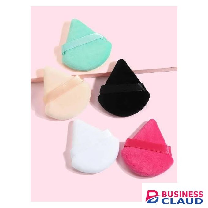 Powder Puff 4pcs + Free Mascara