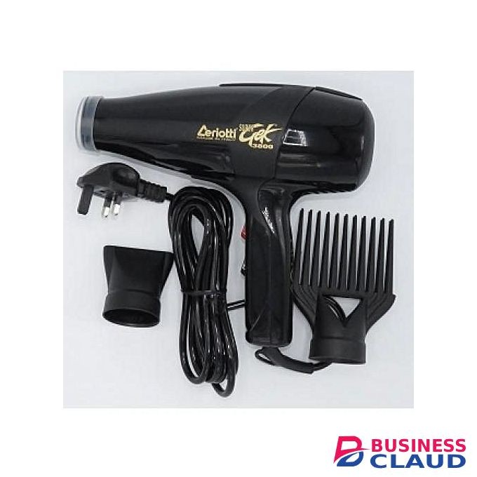 Ceriotti Professional Blow Dry Hair Care- Black..