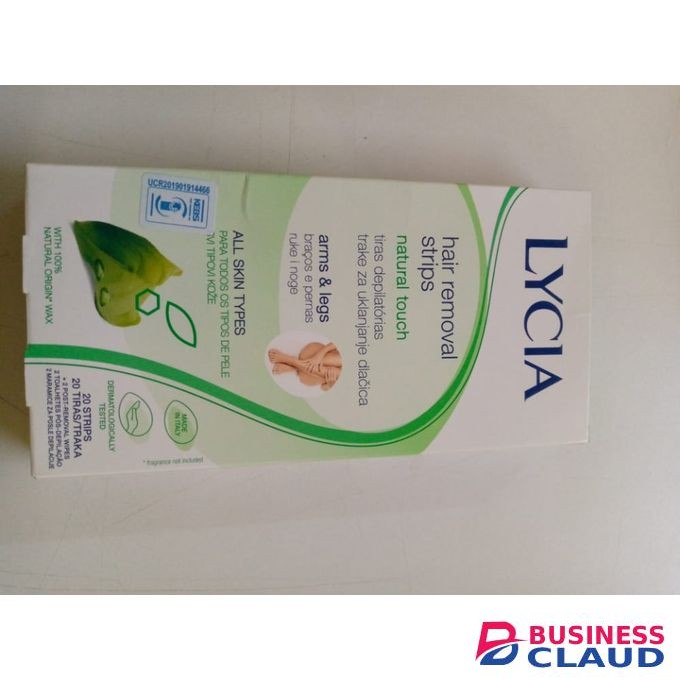 Lycia Double Sided Waxing HairRemoval Strips