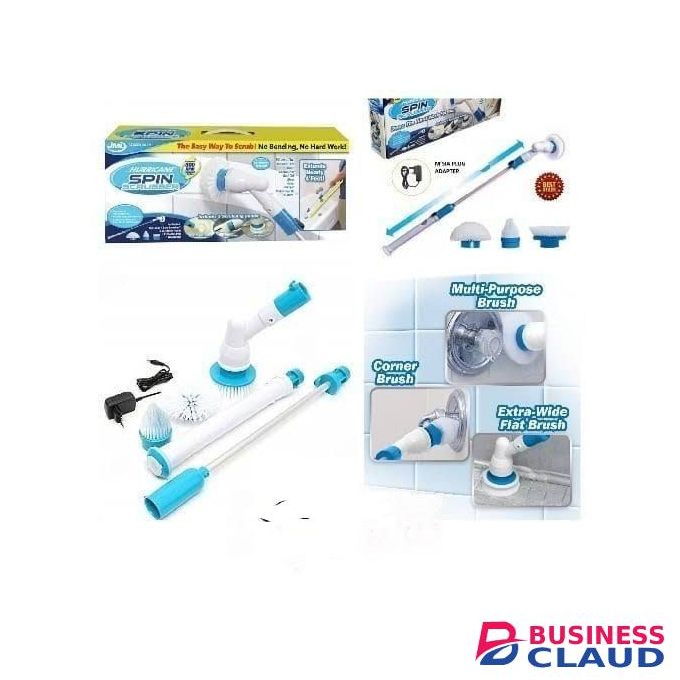 Electric Spin Scrubber Tiles,Floor Brush 3 Replacement Heads