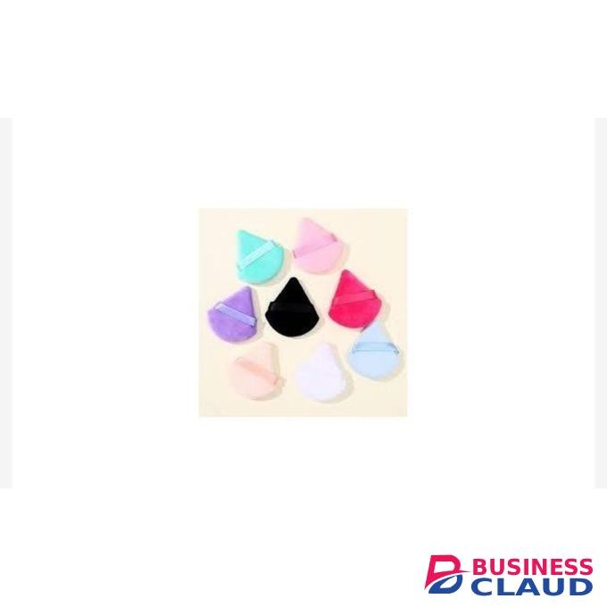 6pcs powder puff, triangle make up puff for loose Powder
