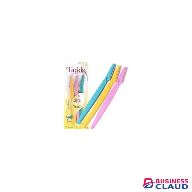 3pcs Tinkle Eyebrow Shaper Razor