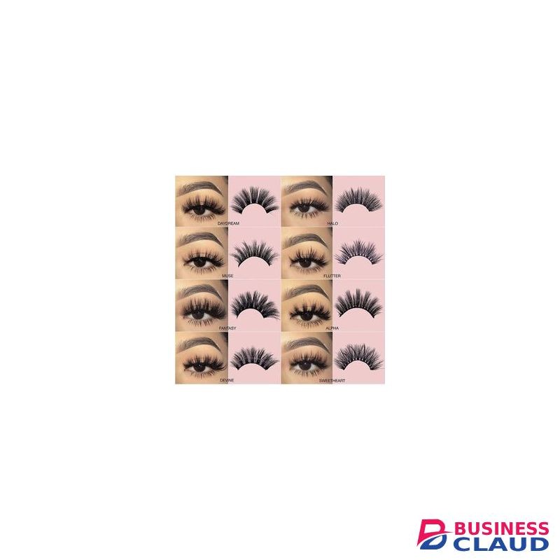 4 Pairs Styles 3D Mixed False Eyelashes