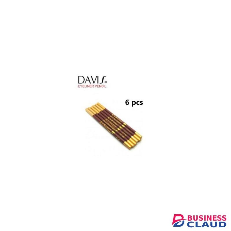 Davis 6pcs, Eyeliner Pencils