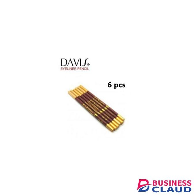 Davis 6pcs, Eyeliner Pencils