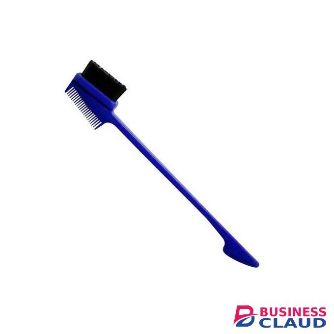 Double Sided Hair Edge Control Brush Eyebrows Comb