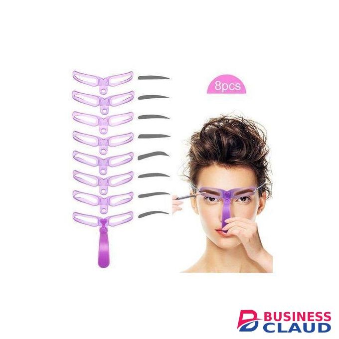 8 Different Shapes Eyebrow Shaper