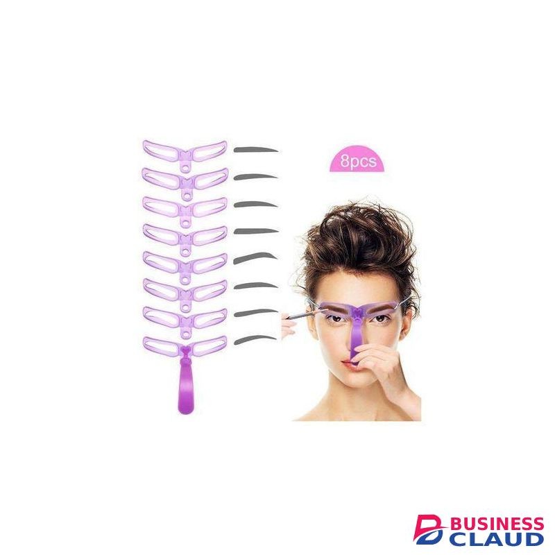 8 Different Shapes Eyebrow Shaper